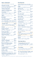 Monterey / Pacific Grove Menu – First Awakenings